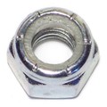 Midwest Fastener Nylon Insert Lock Nut, 5/16"-18, Steel, Grade 2, Zinc Plated, 12 PK 60545